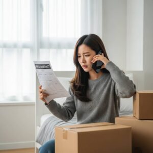 원룸 월세 계약 만료 전 중도 퇴거 시 복비 부담 주체와 법적 기준 완벽 정리