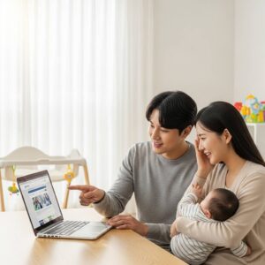 맞벌이 부부 육아휴직 급여 신청 방법과 아동수당 중복 수령 가이드