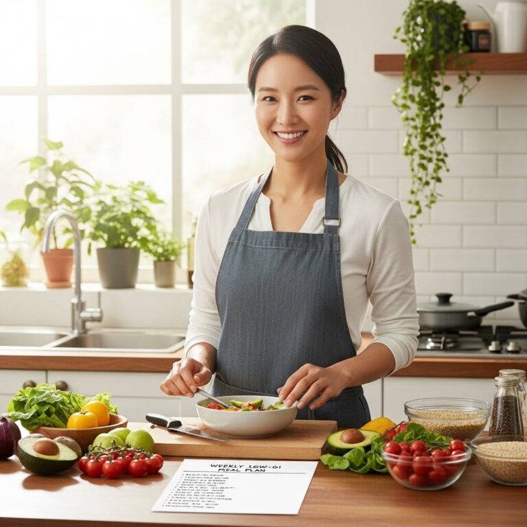 당뇨 전단계 관리를 위한 저혈당 지수(GI) 음식 중심 일주일 식단표 가이드