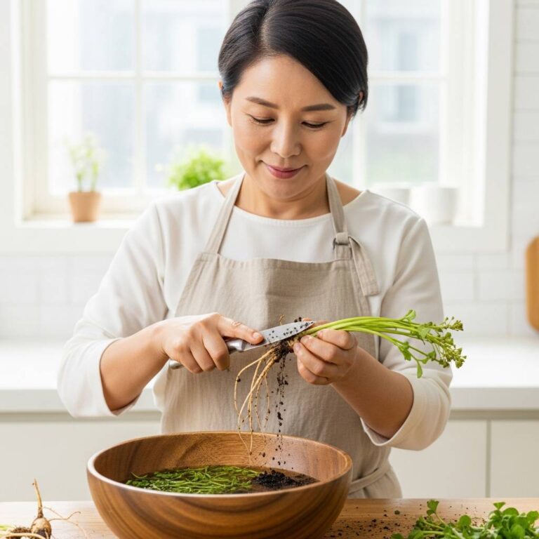 흙 묻은 냉이 손질법과 향을 살리는 신선 보관 비법: 봄의 전령사 완벽 가이드