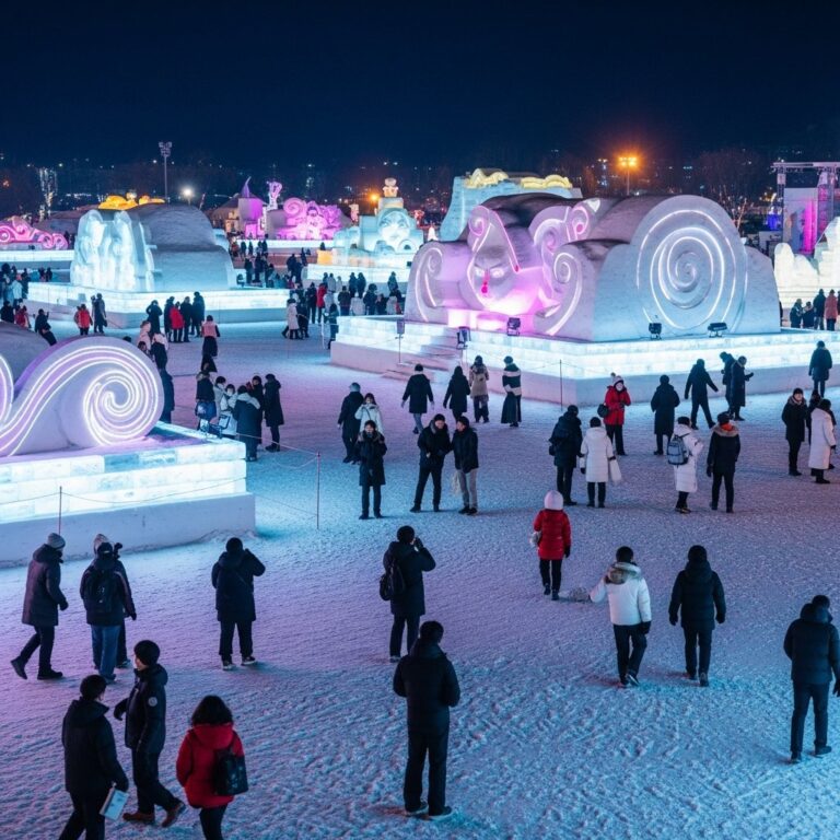 끝난 줄만 알았던 평창 올림픽, 또 하나의 축제 열렸다…‘국내 최초’ 겨울축제 가보니 [제철축제]