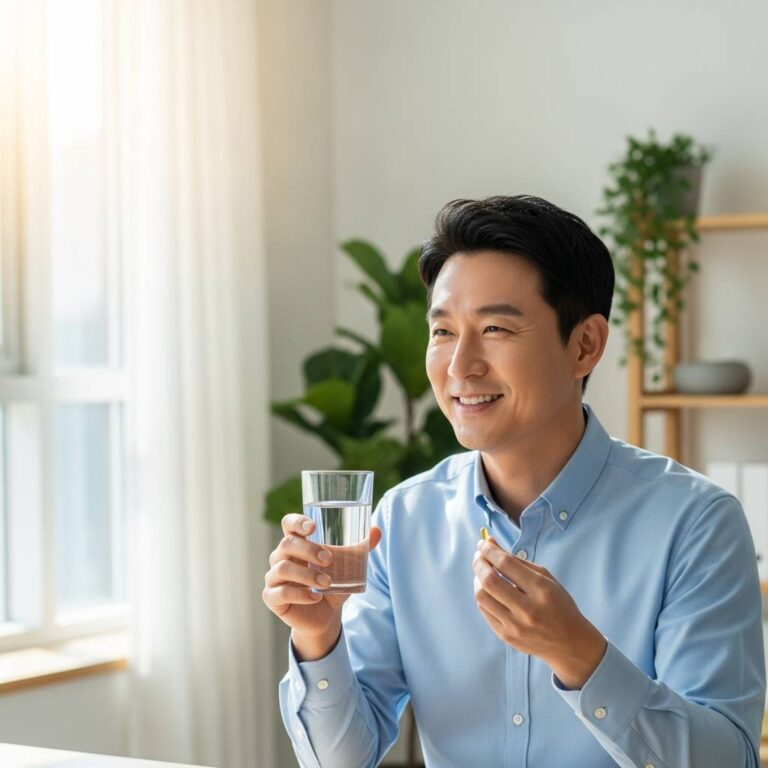 40대 남성 만성피로 회복을 위한 필수 영양제 조합과 복용 시간 가이드