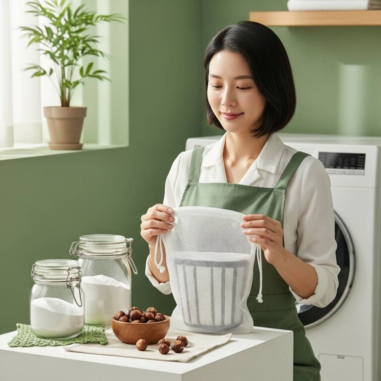 미세플라스틱 걱정 없는 친환경 세탁을 위한 천연 세제 및 세탁망 선택 가이드
