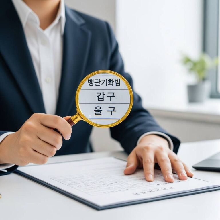 전세사기 예방을 위한 등기부등본 갑구 을구 권리분석 방법 완벽 가이드