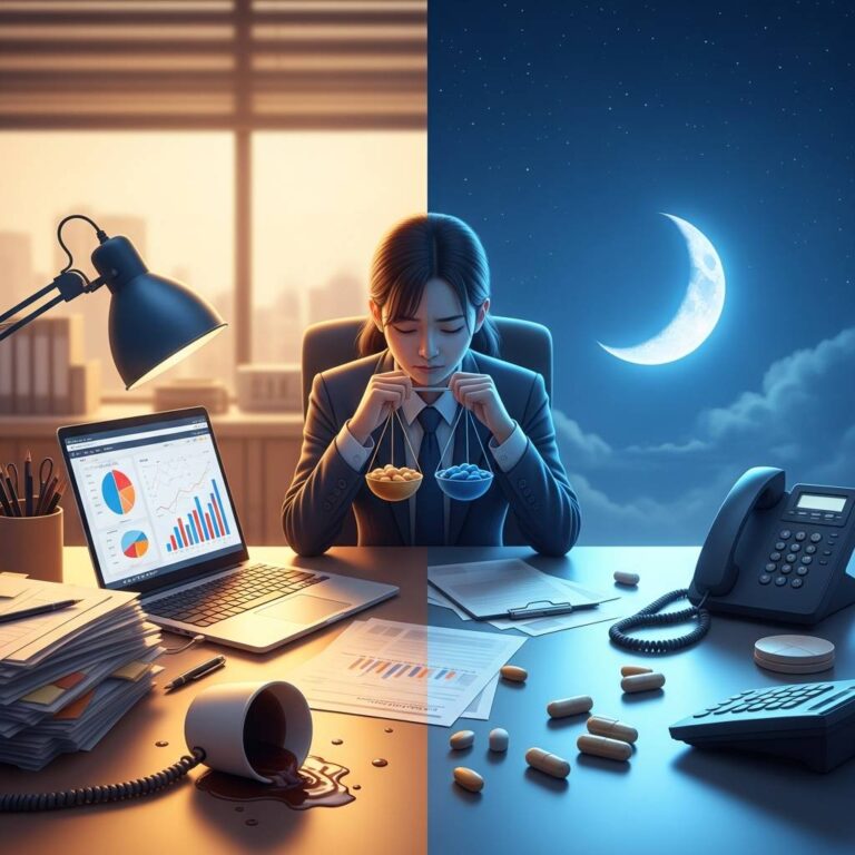 직장인 만성피로 회복을 위한 번아웃 증후군 극복 및 수면 영양제 추천 가이드