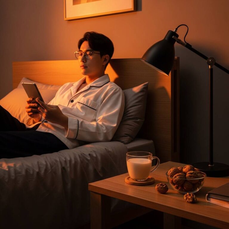 직장인 수면 장애 극복을 위한 퇴근 후 멜라토닌 생성 돕는 생활 습관 완벽 가이드